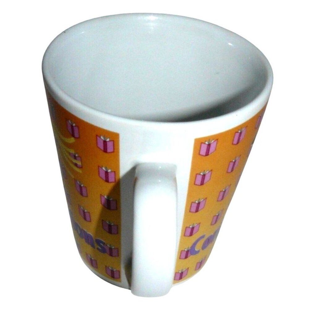 Graduation Cap Diploma Ceramic Mug Cup With "Congratulations" Text Gift Pattern - Picture 3 of 4